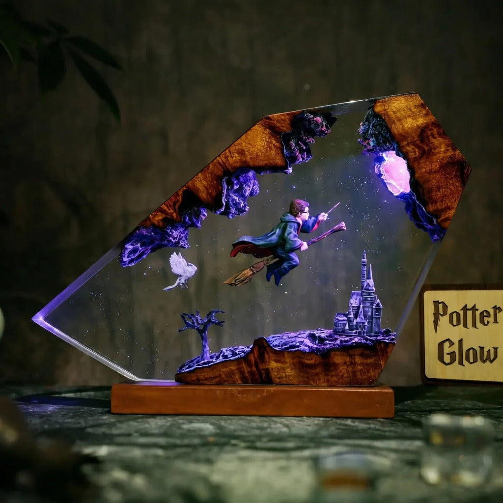 Harry Potter Resin Lamps