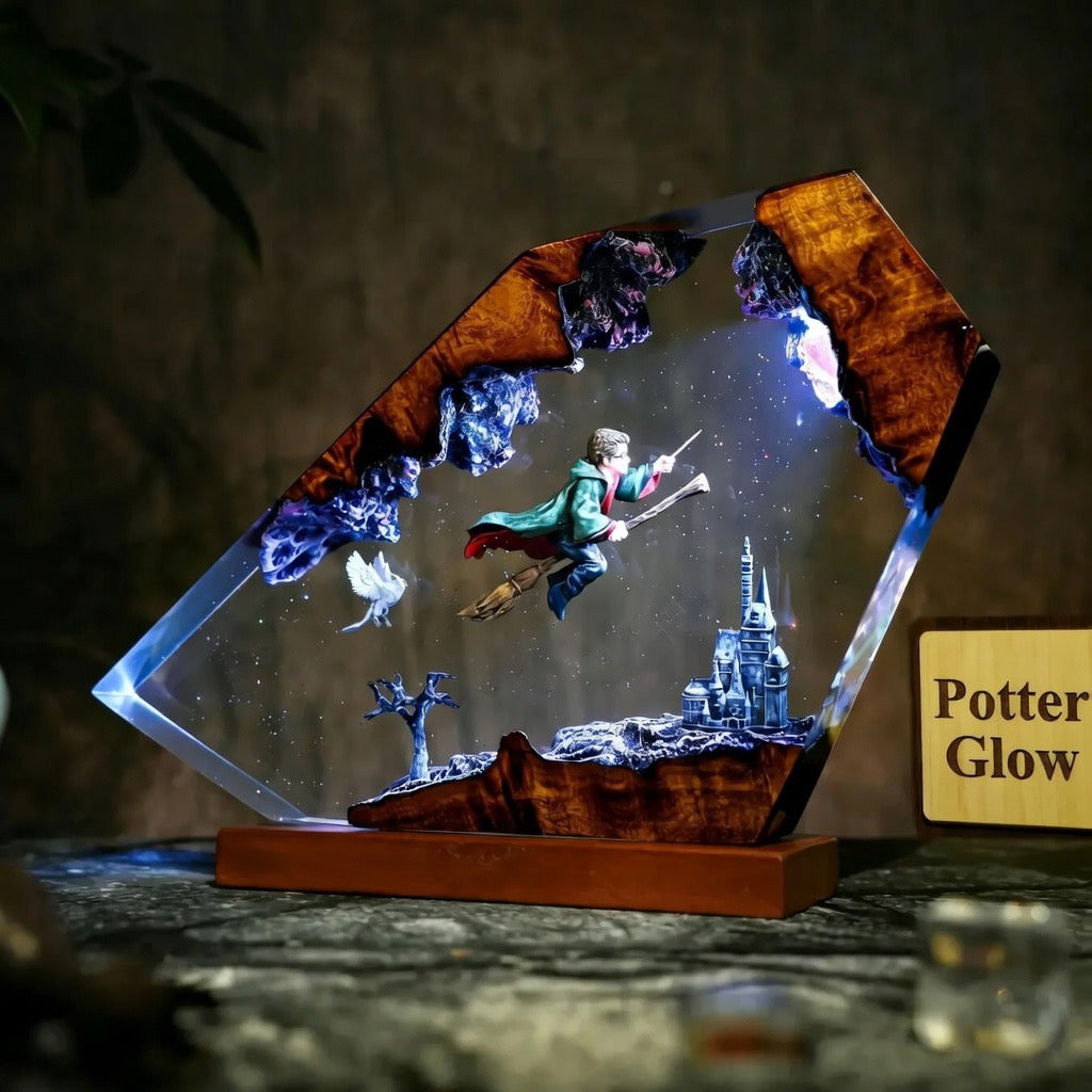 Harry Potter Resin Lamps